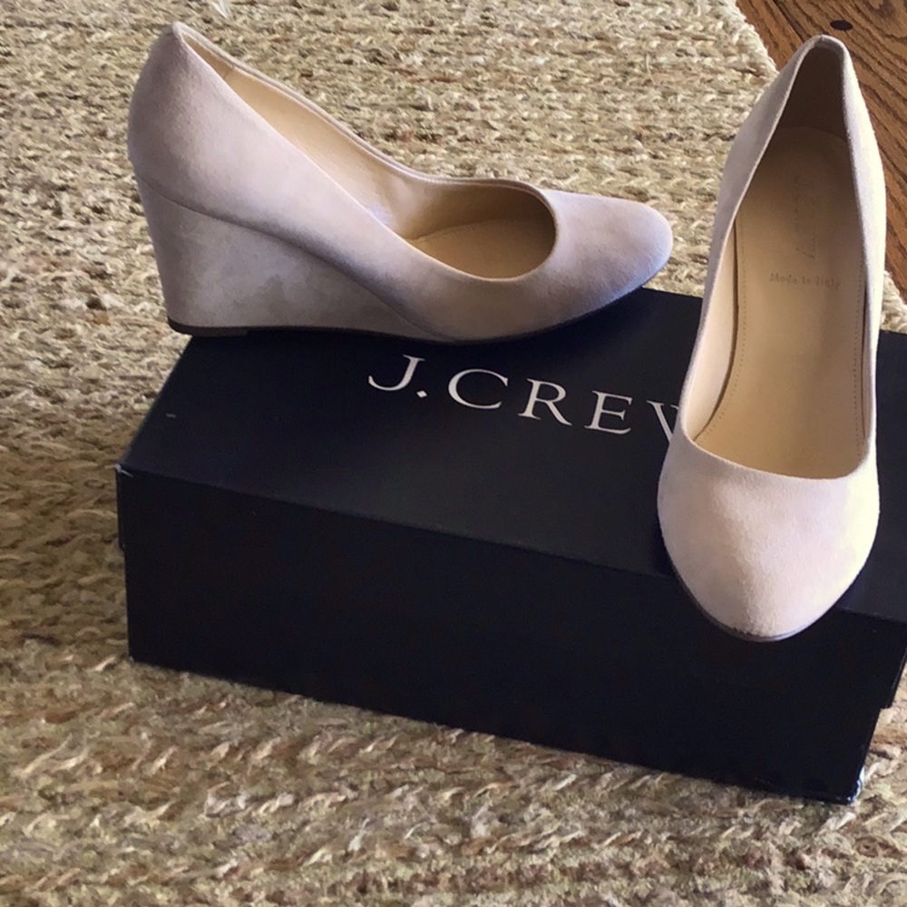 J crew Wedge Pumps